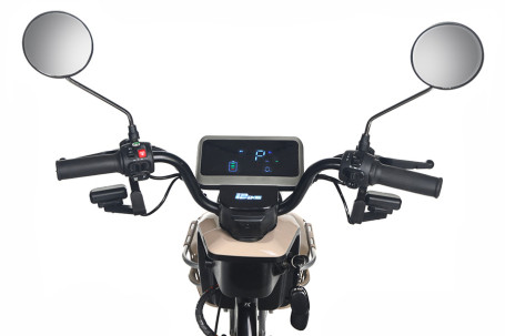 Трицикл электрический Rutrike Gelbert Atlas (48V/60V, 600 Вт, бежевый) (0000140-3023)