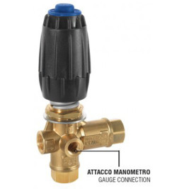 Регулятор давления Mecline VRC25 (250бар, 30л/мин, 3/8"г-3/8"г, By-pass 3/8"г)