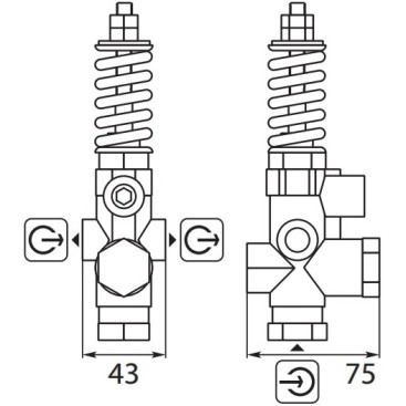 Регулятор давления R+M 53010