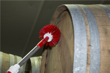 Щетка Vikan (для мясорубок, d135мм, красный)