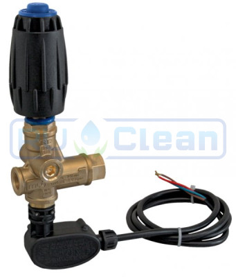 Регулятор давления Mecline VRT3 (280бар, 40л/мин, 3/8г-г, By-pass 3/8г, 1/4ман.микр.)