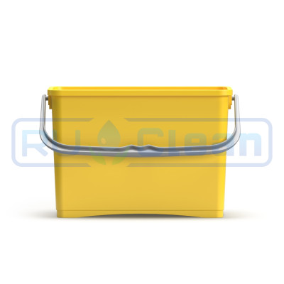 Ведро TTS (8л, с ручкой, желтый)
