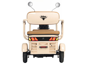 Трицикл электрический Rutrike Gelbert Atlas (48V/60V, 600 Вт, синий)