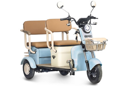 Трицикл электрический Rutrike Gelbert Atlas (48V/60V, 600 Вт, синий) (0000140-3024)