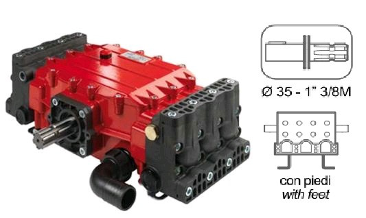 Насос высокого давления Comet YA 130 (50 бар, 104 л/мин)