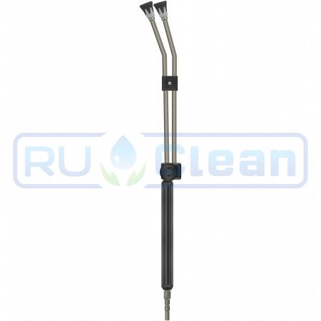 Копье ST-54 (двойное, 98 см, KW-1/4"г, 310бар, нерж. сталь) R+M