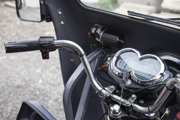 Трицикл электрический Rutrike КАРГО 1800 60V/1000W (черный матовый)