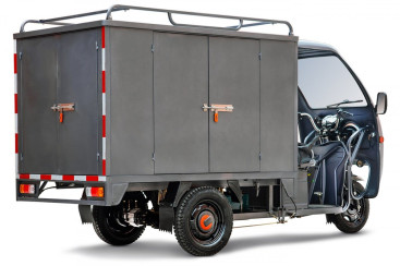Трицикл электрический Rutrike КАРГО 1800 60V/1000W (черный матовый)