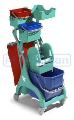 Тележка TTs Nick plus 110 (2х4л, 15л, отжим TEC)