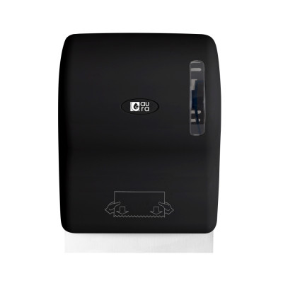 Диспенсер TTS Deluxe line (для полотенец, автомат, пластик, черный)