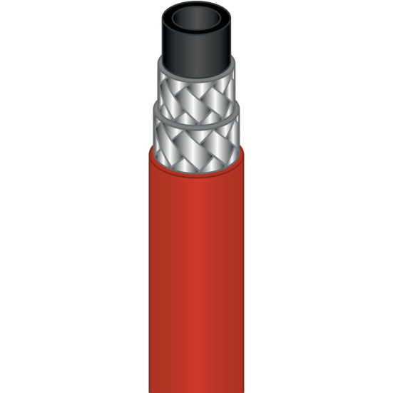 Шланг высокого давления 2SС-10 (500бар, красн) R+M