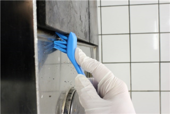 Щетка для чистки деталей Vikan (150мм, синий)