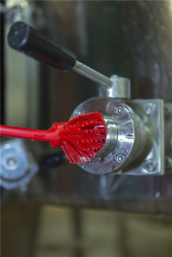 Щетка для посуды Vikan (28см, красный)