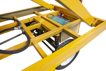 Тележка электрическая RuTrike ПЛИТА ЛИФТЕР 1800 (платформа, гидроподъемник)