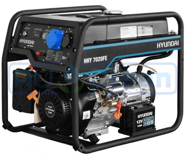 Генератор бензиновый Hyundai HHY 7020FE