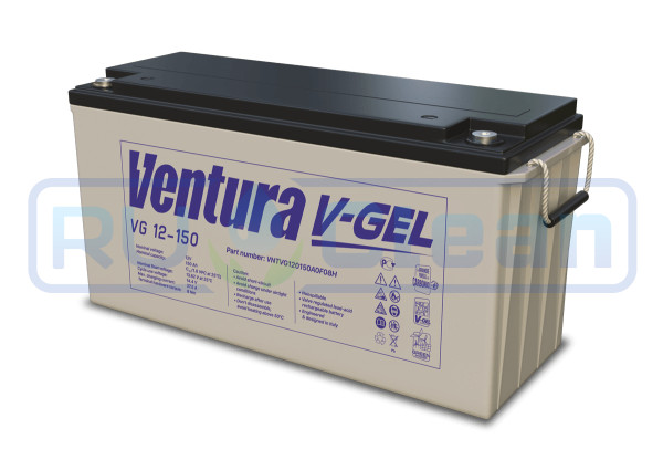 Тяговый аккумулятор Ventura VG 12-150 (12В, 150Ач, GEL)