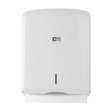 Диспенсер TTS Fresh line (для полотенец сложенных C и Z, пластик, белый)