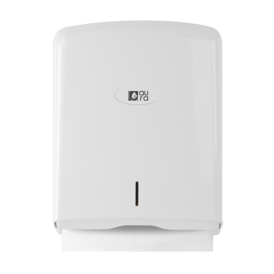 Диспенсер TTS Fresh line (для полотенец сложенных C и Z, пластик, белый)