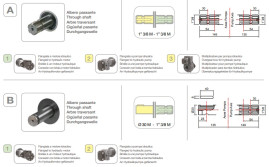 Мембранный насос Comet BP235 D (20 бар, 222 л/мин, ВОМ 1"3/8)