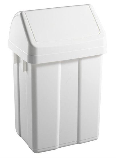 Ведро TTS MAX (25л, крышка мятниковая, белый)