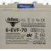 Тяговый аккумулятор RuTrike 6-EVF-70 (12V, 70A/h, AGM)