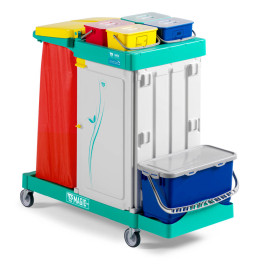 Тележка TTS MAGIC SYSTEM 700S SAFFETY (4х4л, 2х20л, без отжима)