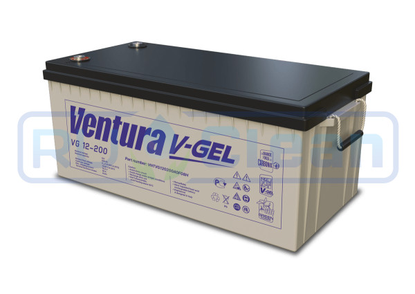 Тяговый аккумулятор Ventura VG 12-200 (12В, 200Ач, GEL)