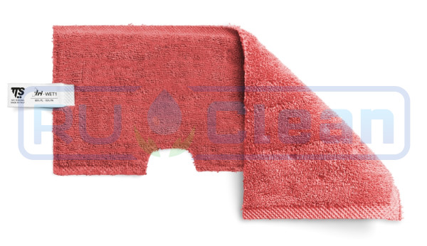 Моп двусторонний TTS Tri Wet 1 (46х19.5см, полиэстер, красный)
