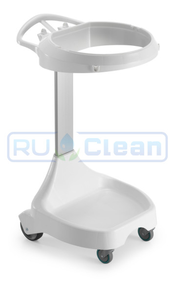 Держатель мешка TTS Smile E-0 (колеса, без крышки, серый)