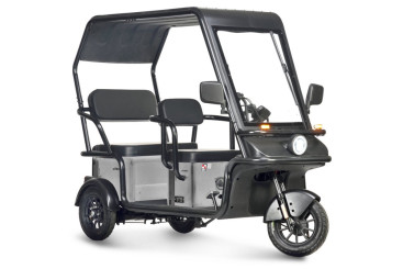 Трицикл электрический Wanshida NIPLA 570 (60V, 1000W, серый)