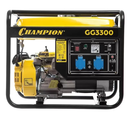 Генератор бензиновый CHAMPION GG3300