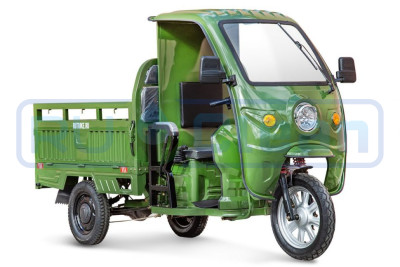Трицикл электрический Rutrike Гермес 1500 60V/1200W (зеленый)