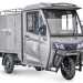 Трицикл электрический Rutrike КАРГО Кабина Дуал (серый)