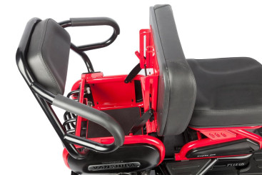 Трицикл электрический Wanshida HOT HATCH 60V 650Вт (черно-синий)