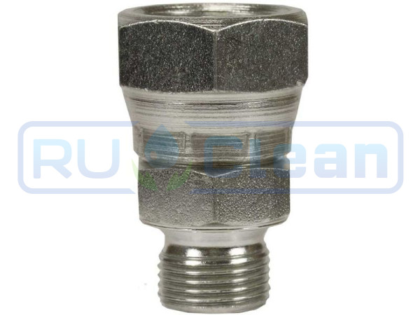 Переходник вращающимйся 3/8ш-3/8г (350бар, оцинк) TOR