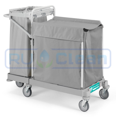 Тележка для горничной TTS Green Hotel 917 (200 л, колеса d125мм)