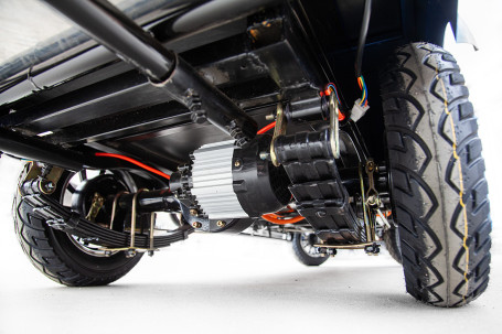 Гольф-кар мини Gelbert Fact (60V, 1200Вт, синий) (0000277-2915)