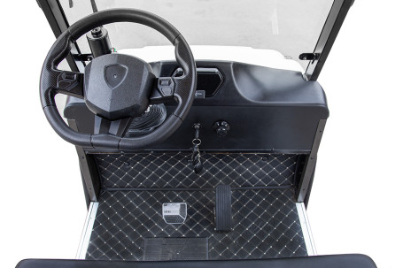 Гольф-кар мини Gelbert Fact (60V, 1200Вт, синий) (0000277-2915)