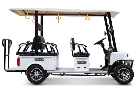 Гольф-кар мини Gelbert Fact (60V, 1200Вт, синий) (0000277-2915)