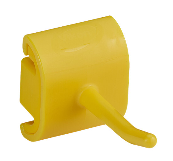 Гигиеничное настенное крепление Vikan (41мм, один крюк, желтый)