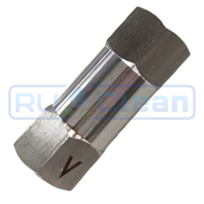 Обратный клапан (400бар, 3/8"г-3/8"г, нерж) TOR