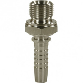 Фитинг высокого давления BSP (DN12, 1/2ш, нерж) RC-RF