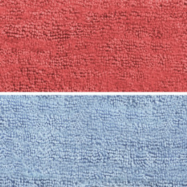 Моп двусторонний TTS Tri Wet 1 (46х19.5см, полиэстер, синий/красный)