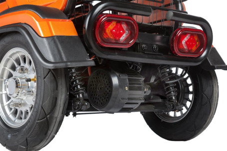 Трицикл электрический Rutrike Бумеранг (оранжевый) (022656-3240)
