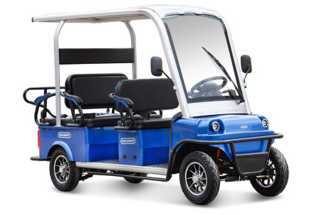 Гольф-кар мини Gelbert Sirma (60V, 1200Вт, синий) (0000280-2919)