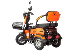 Трицикл электрический Rutrike Бумеранг (белый)