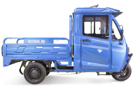 Трицикл электрический Rutrike КАРГО Кабина 1500 60V1000W (зеленый)