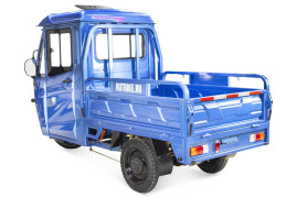 Трицикл электрический Rutrike КАРГО Кабина 1500 60V1000W (зеленый)