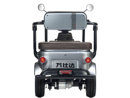 Трицикл электрический Wanshida U1-X (60V, 800W, коричневый)