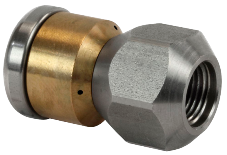 Форсунка каналопромывочная R+M ST-49.1 (055, 1/8"г, бой 3R, вращ)